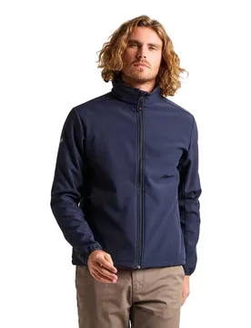 Active Warm Softshell Jacket Dark Navy 2XL Men - SLAM - FashionsVida