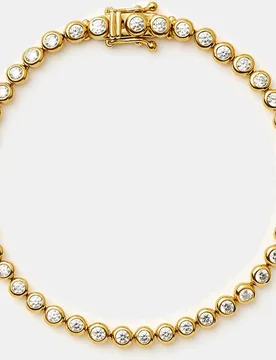 Pulsera Tennis de Vermeil y circonita - Missoma - FashionsVida