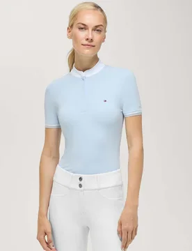 Damen Turniershirt LINSAY sweet blue XS - Tommy hilfiger - FashionsVida