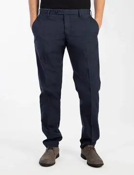 FaÇonnable Pantaloni Fm210362 Marine Blue 54 - Façonnable - FashionsVida