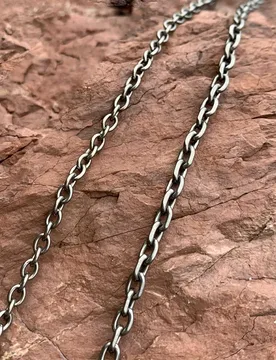 Pure Titanium TA1 Chain Necklace 3mm O-Shaped Welded Link, Hypoallergenic Durable Jewelry with Clasp for Men Women Unisex Gift - Aliexpress - FashionsVida