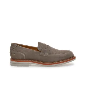 Mocassini Beige In Vera Pelle Scamosciata Pittarello Active 2402 42 - ALTEMBERG - FashionsVida