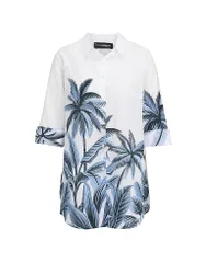 Bluse dunkelblau 50 damen