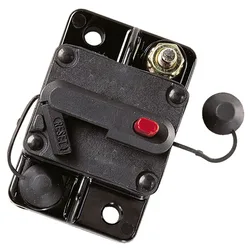 Series Surface Circuit Breaker Black 120A unisex