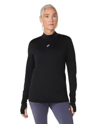 Maglia da corsa da donna Road Winter Seamless nero XS