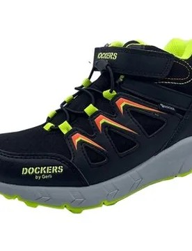 Kinderschuhe Klettstiefel Schnürstiefel Mit Klett 47sn721-637100 33 Male - Dockers By Gerli - FashionsVida