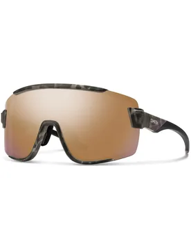 Lunettes de soleil - Wildcat Matte Salt Haze ChromaPop Rose Gold Mirror en Nylon - Gris - SMITH - FashionsVida