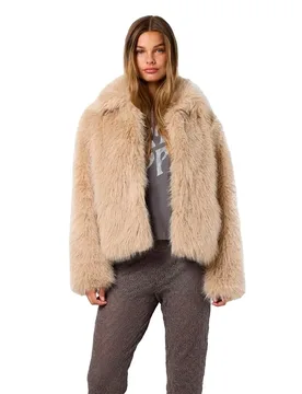 Noisy May Giacca Evie Oatmeal XS - Noisy may - FashionsVida