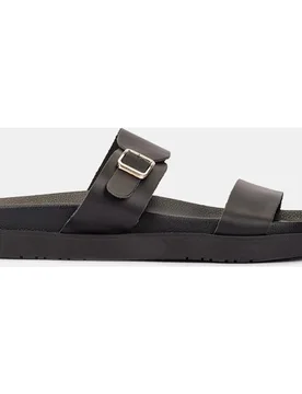 Sandalias planas de mujer de piel - Yokono - FashionsVida