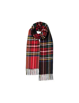 Bufanda de cachemira CAMEL THOMPSON rojo - Gloverall - FashionsVida