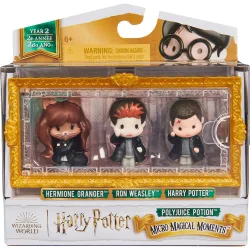 Pack minifiguras Harry, Ron y Hermione