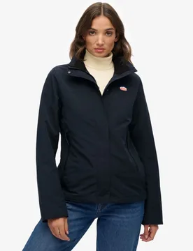 Superdry Damen Shell-jacke Ohne Kapuze Navy - Größe: 34 - 99.99 - FashionsVida
