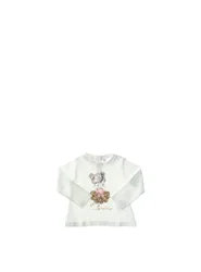 IDO T-shirt girocollo BIANCO 3A