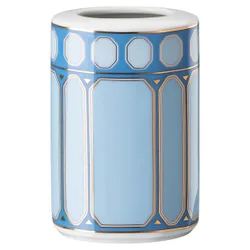 Vaso Signum, Porcellana, Piccolo, Blu OS