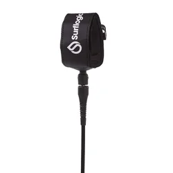 Leash De Surf Aircomp 6 Mm Black 6´ unisex
