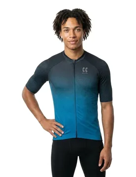 Maglia A Maniche Corte Aero Z1 Blue - KALAS - FashionsVida