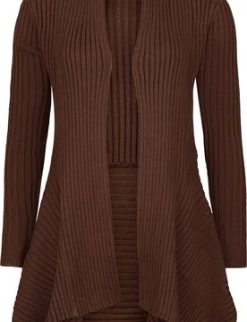 Cardigan - Fall From Grace - S bis XL - für Damen - Größe S - braun - Frauen - female - Black Premium by EMP - FashionsVida