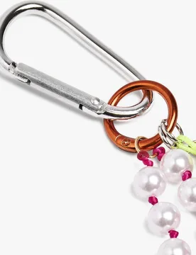 Llavero con charm de raspa de pescado y cuentas - Parfois - FashionsVida