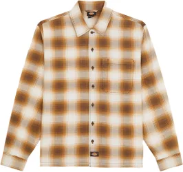 Chemise décontractée en flanelle - Gulfport Flannel Shirt Chocolate Brown en Coton - Taille L - Marron