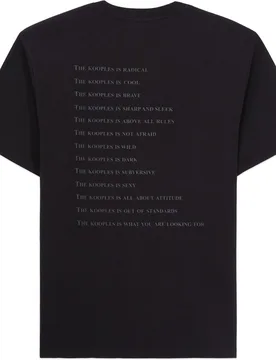 Camiseta de hombre de manga corta "What is - The Kooples - FashionsVida