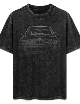 E30 Front Silhouette Car Art Special Edition V1 T-Shirt Plus Size Summer Casual T-Shirt - Aliexpress - FashionsVida