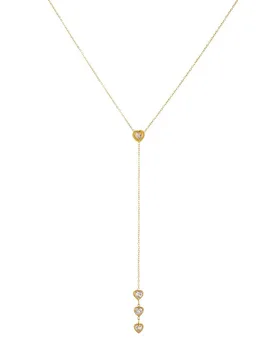 Punk Fashion Iced Out Love Heart Pendant Female Gold Color Stainless Steel Long Chain Link Necklace for Women Trendy Jewelry - Aliexpress - FashionsVida