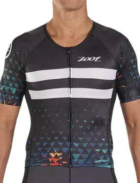Maglia A Maniche Corte Ltd Aero Ali´i Black - Zoot - FashionsVida