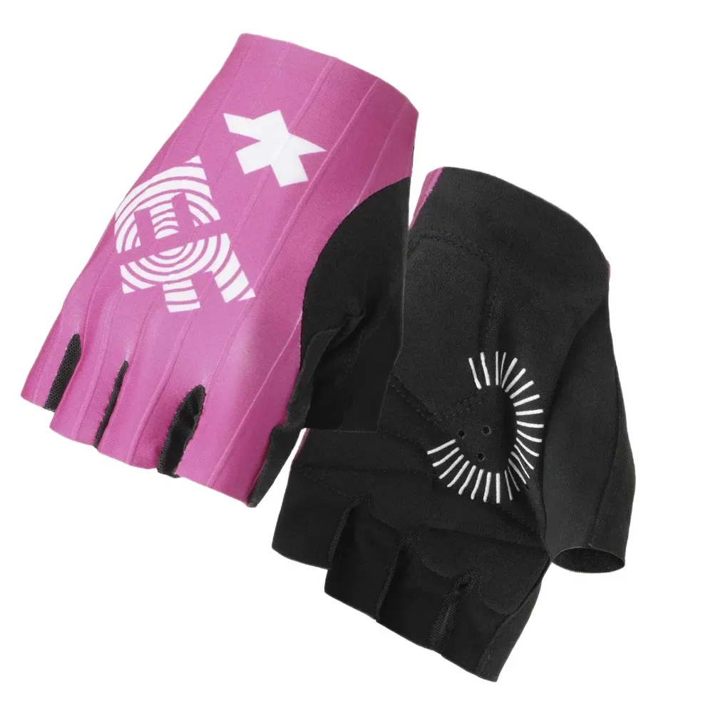 Guanti Corti Equipe Ef 2026 Pink Multicolor - Assos - FashionsVida