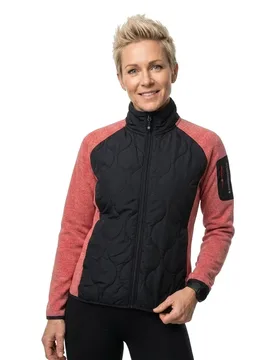Elvi Full Zip Fleece Calypso Coral 3XL Women - Sea Ranch - FashionsVida