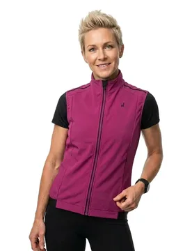 Gilet Trail Shell Dark Orchid M - Joluvi - FashionsVida