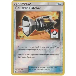 Pokemon SM Crimson Invasion 091/111 Counter Catcher (League Promo STAFF)