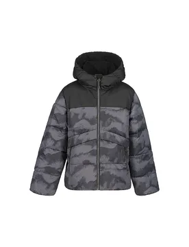 Giacca da trekking per bambini Kenmare con cappuccio grigio 128 - Icepeak - FashionsVida