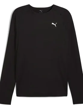 Maglietta A Maniche Lunghe Cloudpun Black 2XL - Puma - FashionsVida