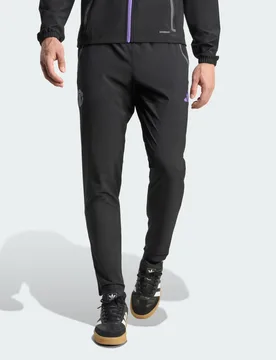 Pantaloni Travel Tiro 25 Competition Vis Tech Manchester United XS Black / Purple Rush - Adidas - FashionsVida