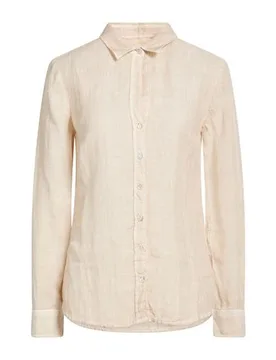 Hemd Damen Sand 36,42 Damen - 120% Lino - FashionsVida