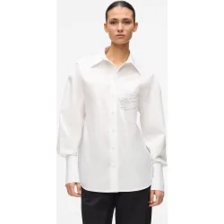 Camisa de mujer popelín KL autograph
