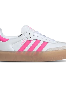 Sambae Damen Sneaker - Weiß - Größe 38 2/3 - Leder White 38 2/3 - Adidas - FashionsVida