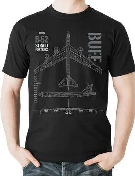 B-52 Stratofortress BUFF Strategic Bomber T-Shirt 100% Cotton O-Neck Summer Short Sleeve Casual Mens T-shirt Size S-3XL - Aliexpress - FashionsVida