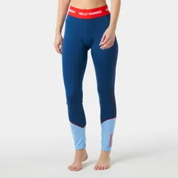 Women's Lifa Active Base Layer Trousers Blue L - Dark Blue - Female