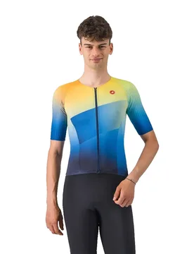 Maillot De Triathlon à Manches Courtes Free Speed 3 Race - Castelli - FashionsVida