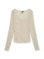 VFLORA LS 2-WAY LACE TOP JRS NOOS feale
