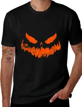 Funny Pumpkin Jack O Lantern Scary Pumpkin Face Halloween halloween scary T-Shirt Basic Daily Outfit Short Sleeve Tee - Aliexpress - FashionsVida