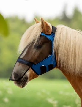 Fliegenmaske FLY GUARD FREE PLUS blau SH - Busse - FashionsVida