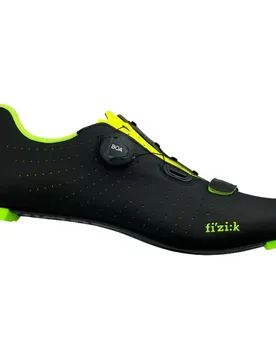 Scarpe Da Strada Tempo R5 Overcurve Black / Yellow - Fizik - FashionsVida
