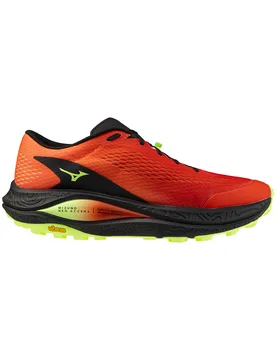Chaussures de trail - Neo Accera Orange/Lime Pulp/Black - Taille 10,5 UK - Mizuno - FashionsVida