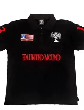 America Retro Haunted Mound Polo Shirt Street Hip Hop Short Sleeve Shirt Y2k Men / women Loose and Casual Top Baseball Clothing - Aliexpress - FashionsVida