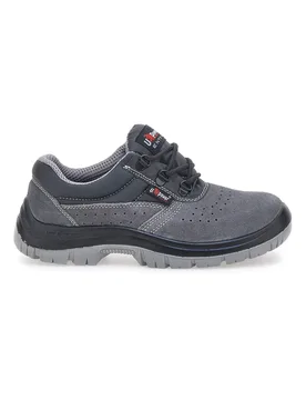 Antinfortunistiche grigie basse in pelle scamosciata Movida L S1P FO SR 43 - U.POWER - FashionsVida