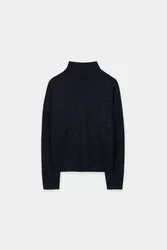 Turtleneck mit Schmucksteinen female