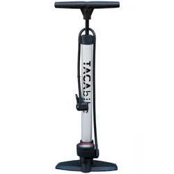 Pompa per bici a pavimento in acciaio TACAbike