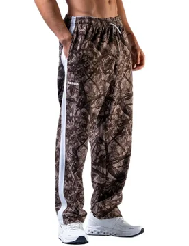 Pantalon De Survêtement Relaxed Power 904 Light Brown Camo L - Nebbia - FashionsVida